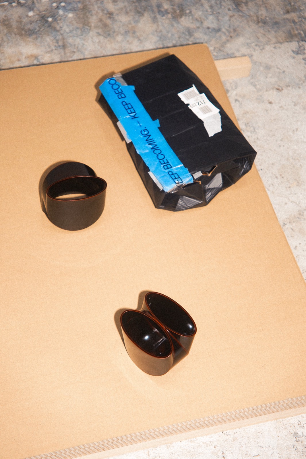 Light-Paper booklet laid flat