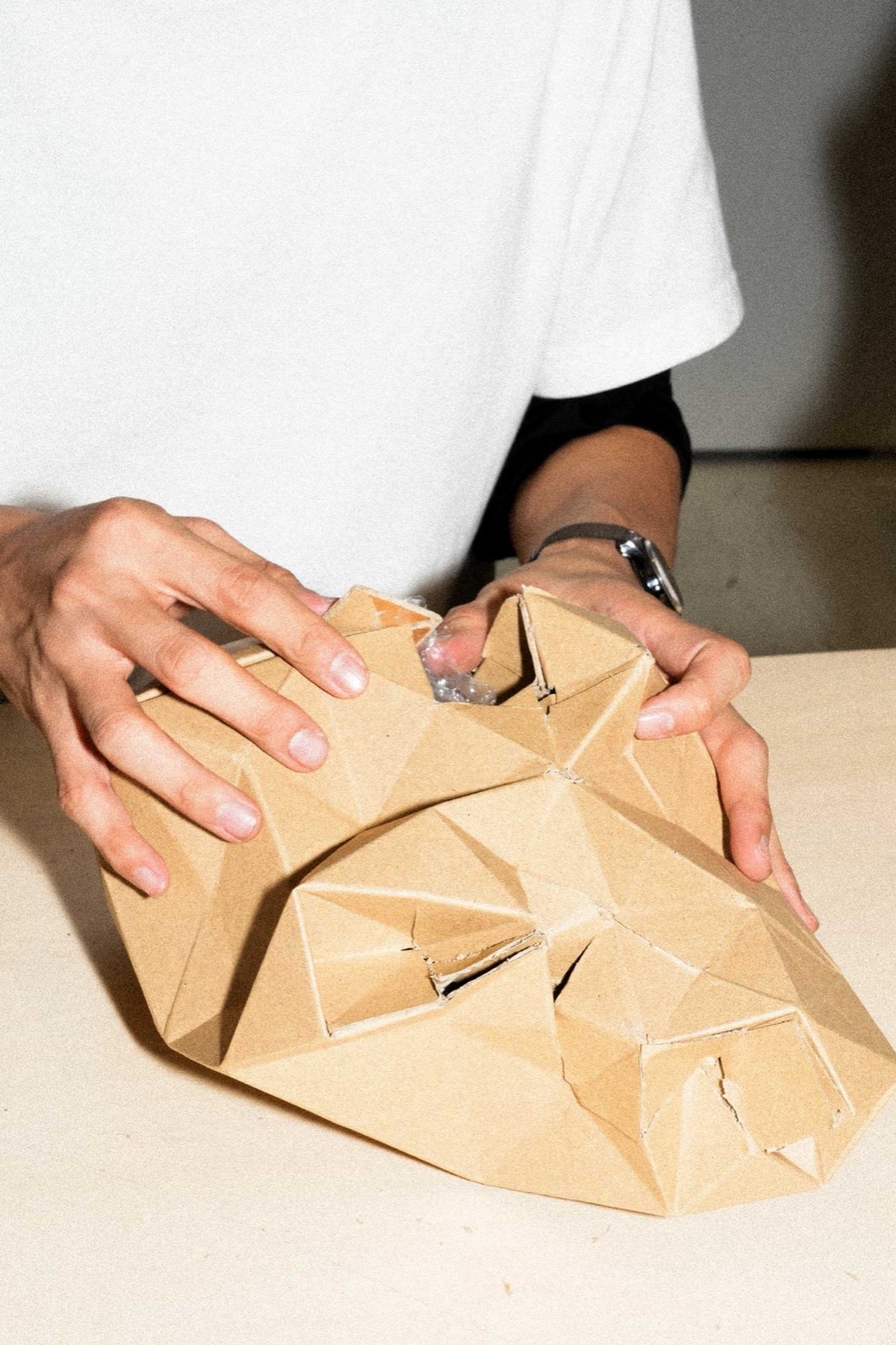 Light-Paper booklet laid flat